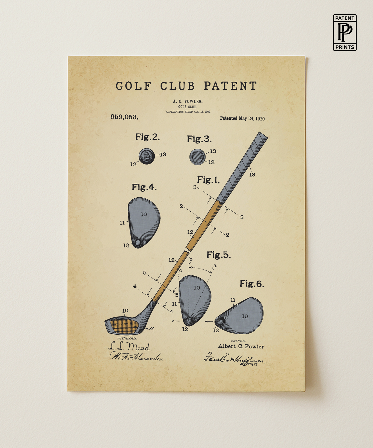 Golf Club Patent