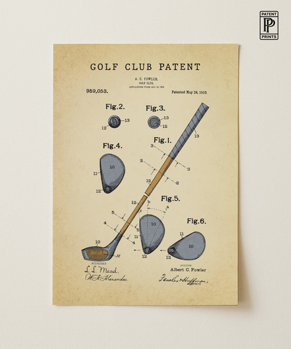 Golf Club Patent