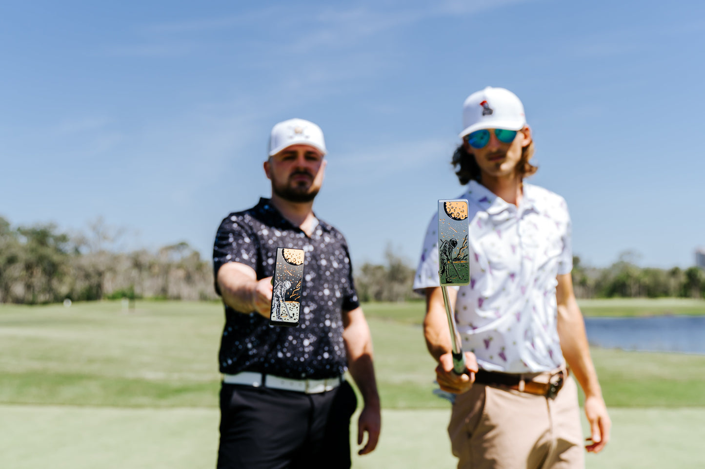 Moon Man Black Doublewide Blade Putter Limited Edition