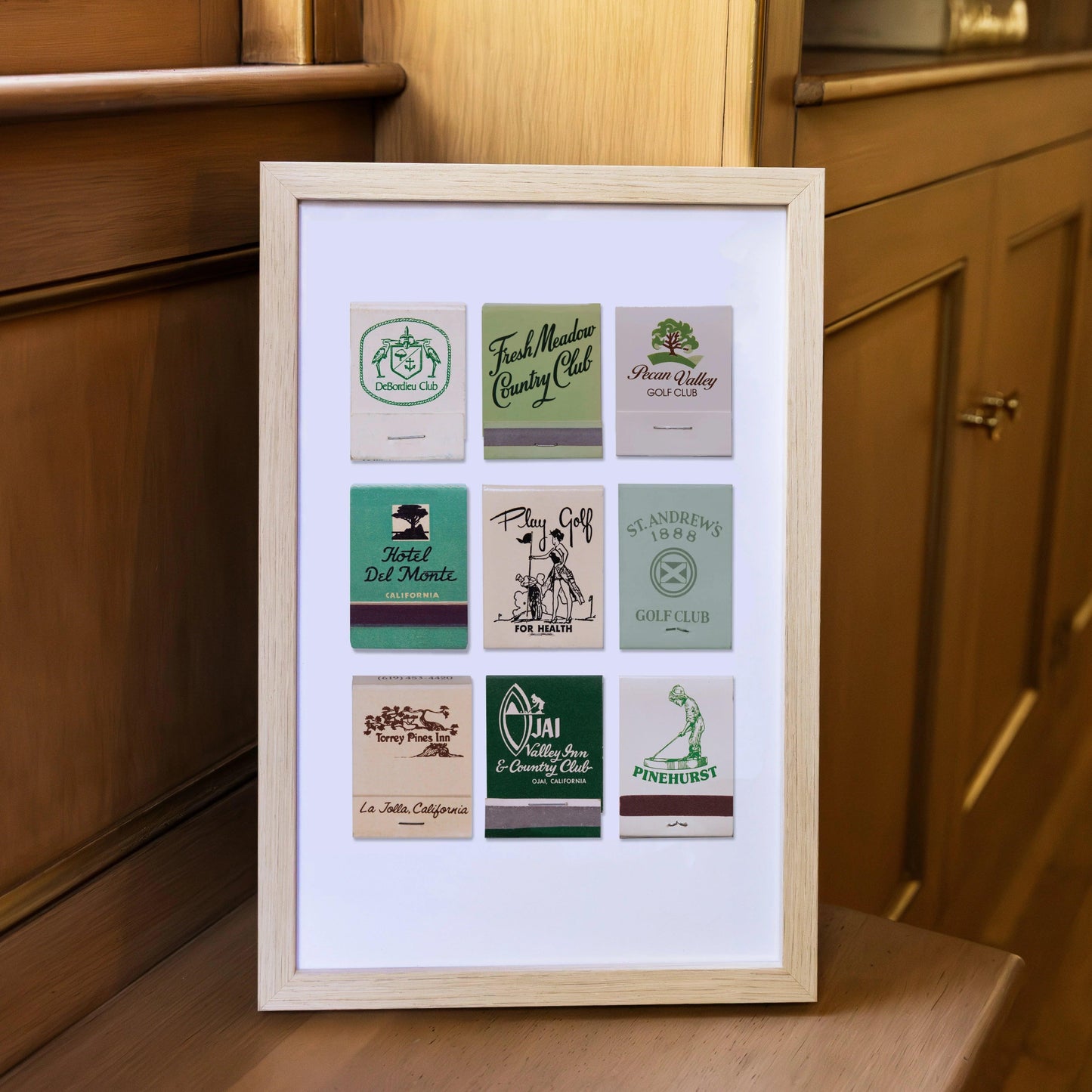 GolfMatchbookCollage2 - GOLF LEAGUE