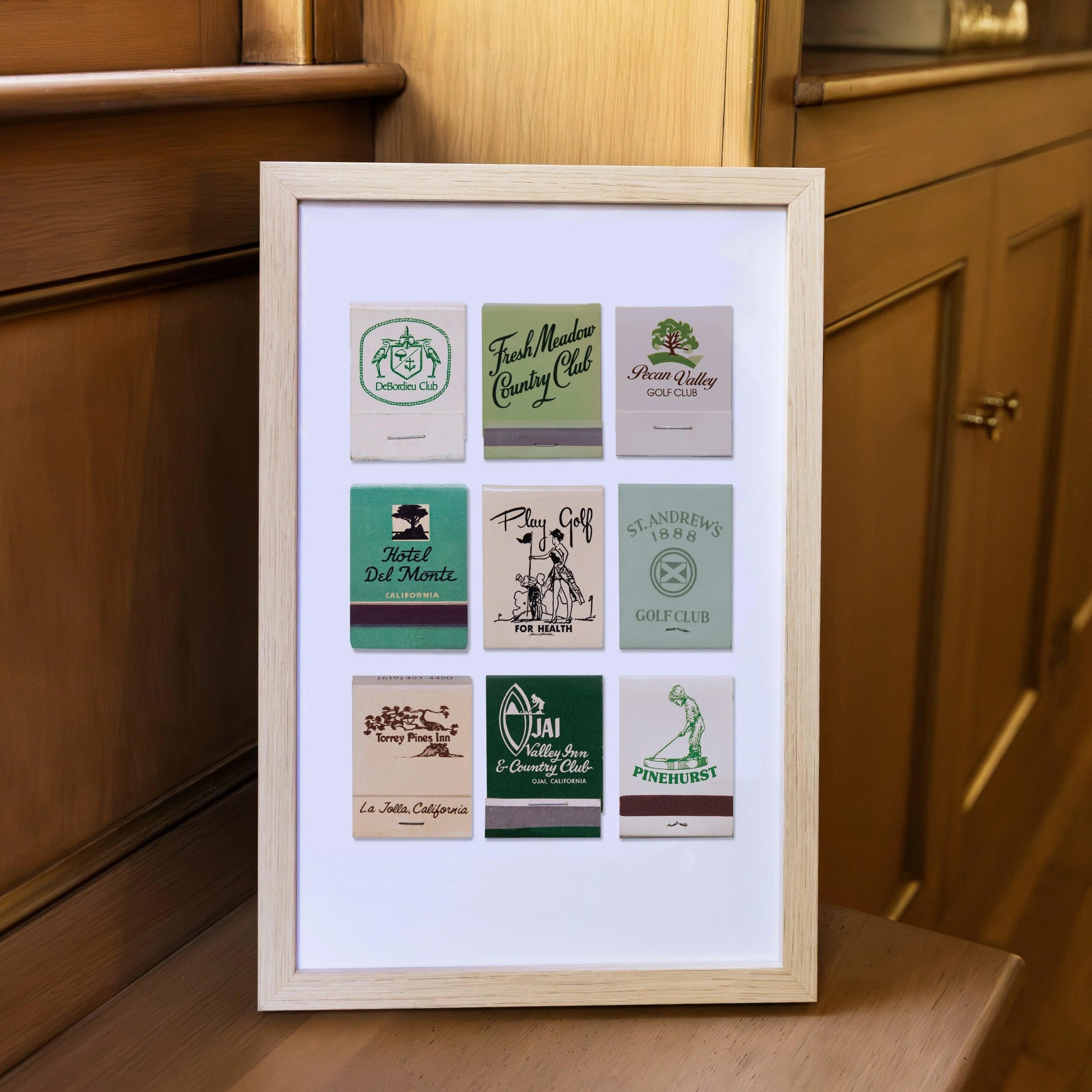 GolfMatchbookCollage2 - GOLF LEAGUE