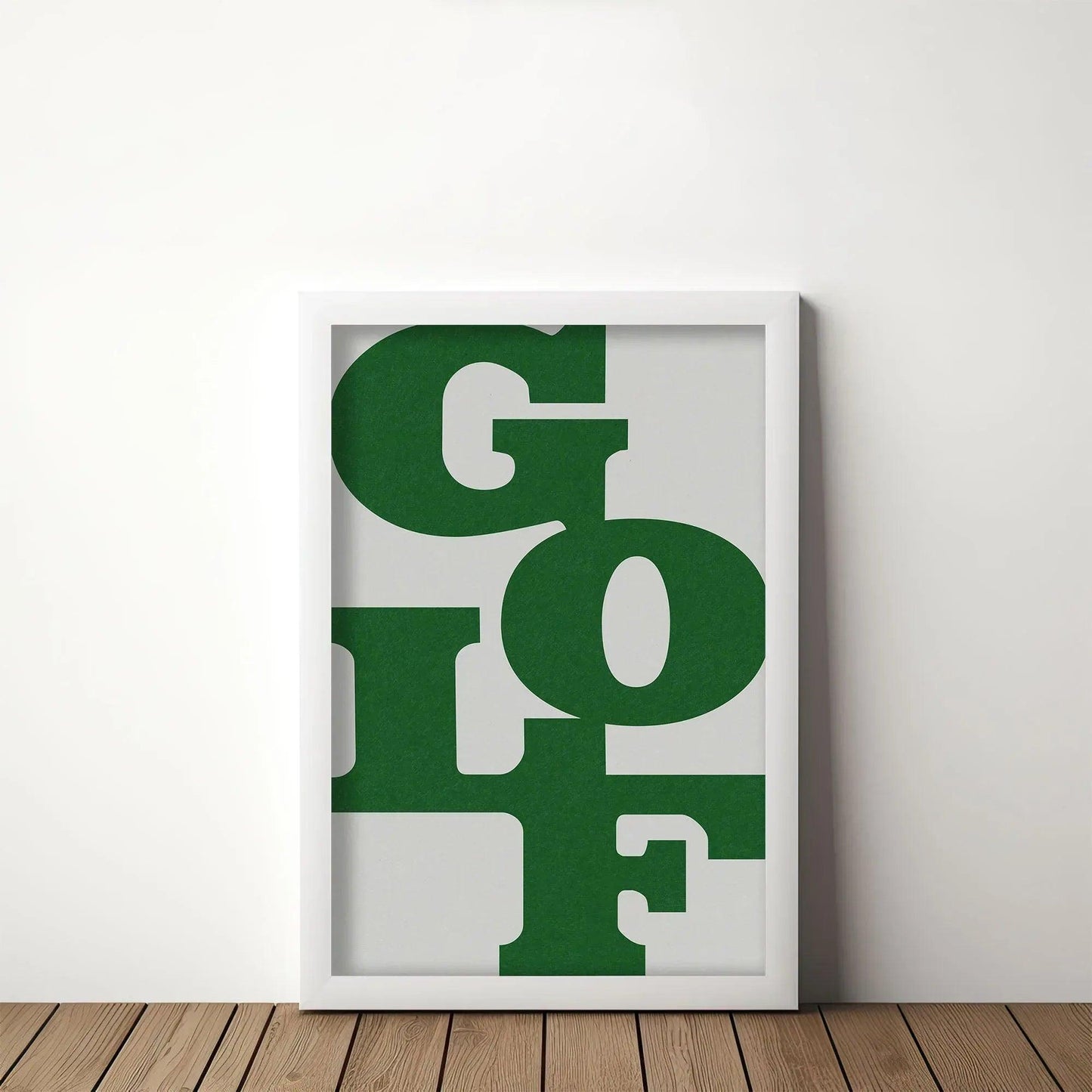 GolfTypeGray_WhiteFrame - GOLF LEAGUE