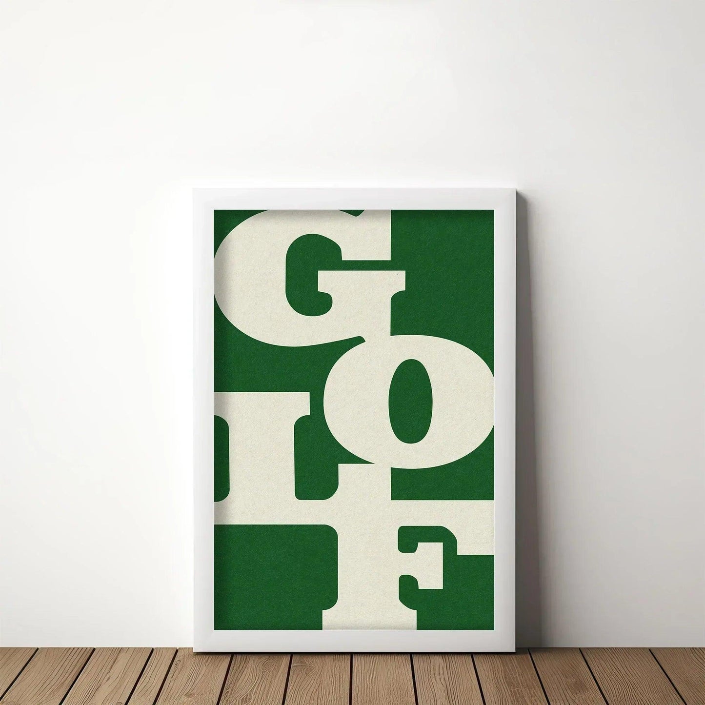 GolfTypeGreen_WhiteFrame - GOLF LEAGUE
