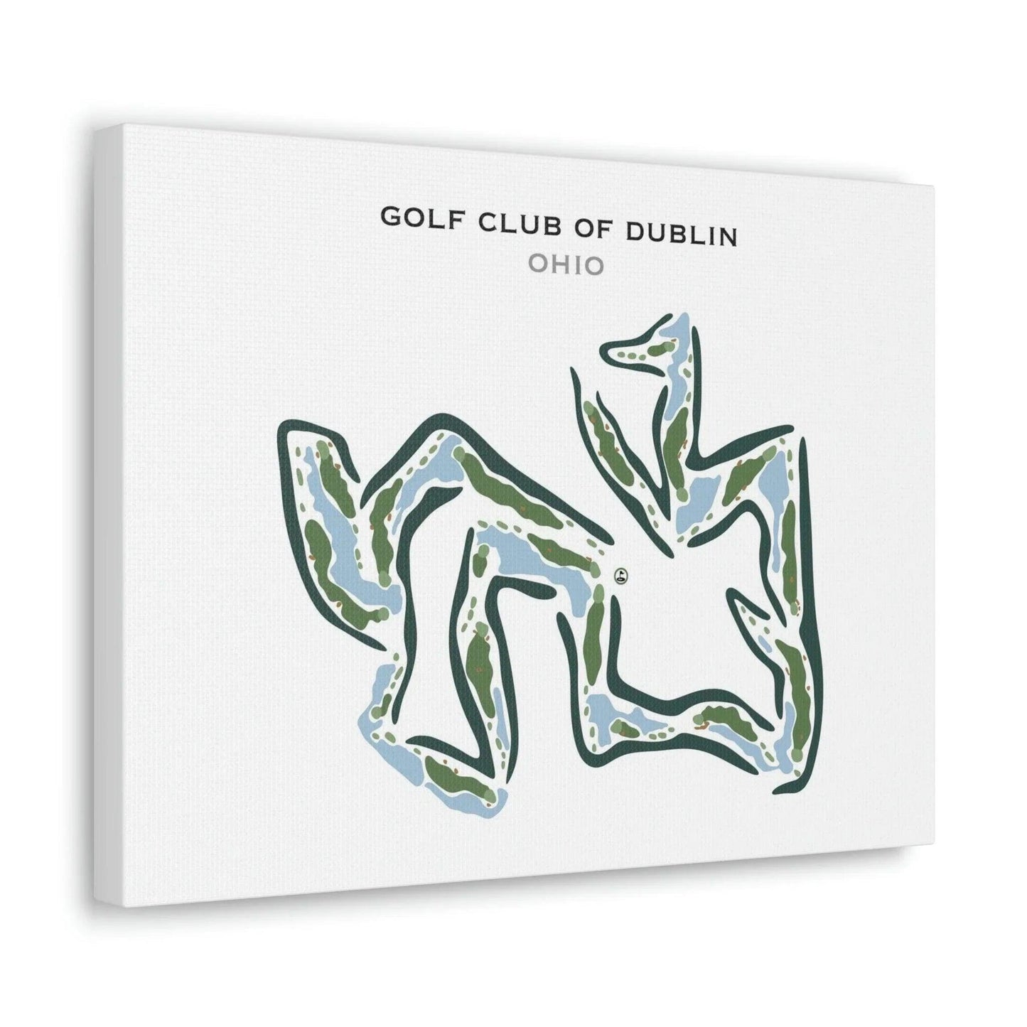 Golf Club of Dublin, Ohio - Printed Golf Courses
