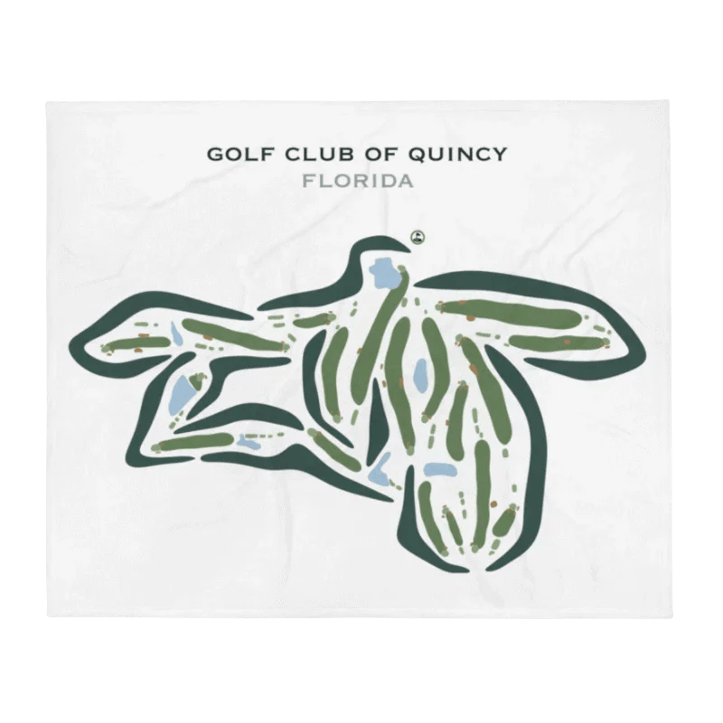 Golf Club of Quincy, Florida - Printed Golf Courses