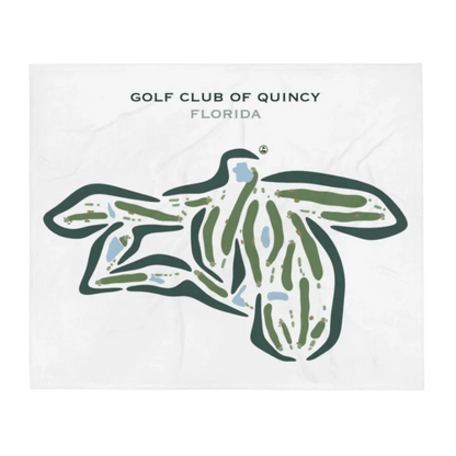 Golf Club of Quincy, Florida - Printed Golf Courses