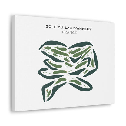 Golf du Lac d'Annecy, France - Printed Golf Courses