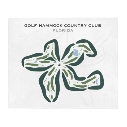 Golf Hammock Golf Club, Florida - Printed Golf Courses
