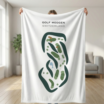 Golf Meggen, Switzerland - Printed Golf Courses