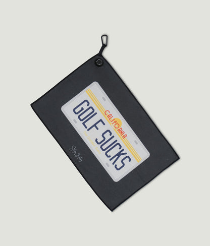 Golf Towel - Golf Sucks CA