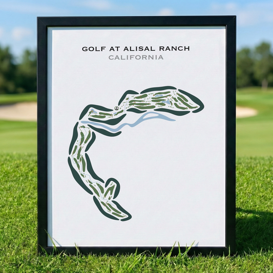 Golf at Alisal Ranch, California - Printed Golf Courses