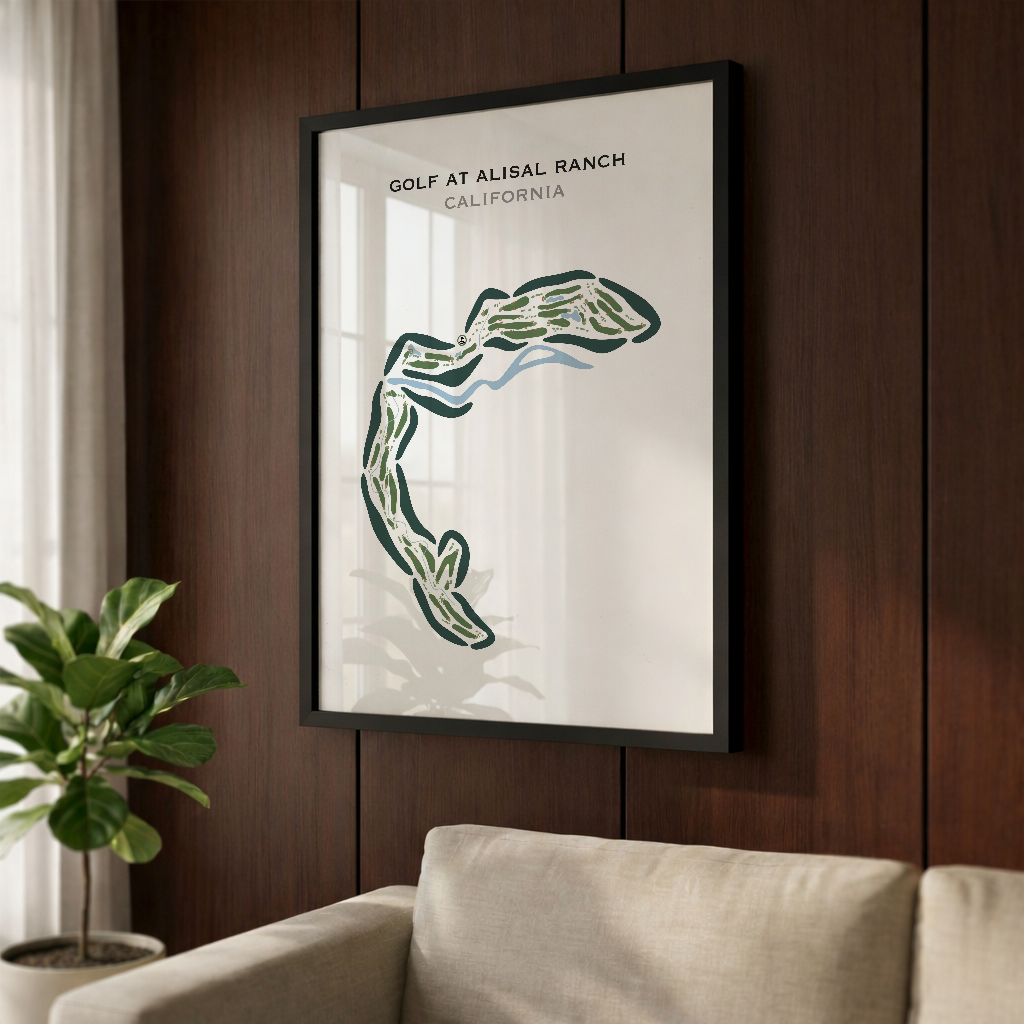 Golf at Alisal Ranch, California - Printed Golf Courses
