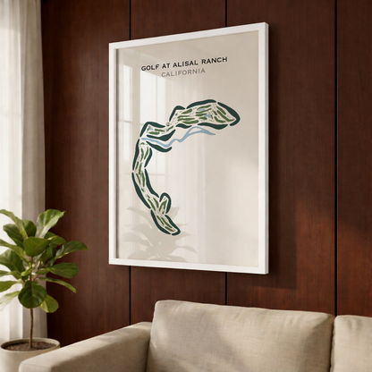 Golf at Alisal Ranch, California - Printed Golf Courses