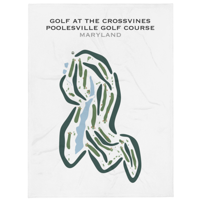 Golf at The Crossvines - Poolesville Golf Course, Maryland - Printed Golf Courses