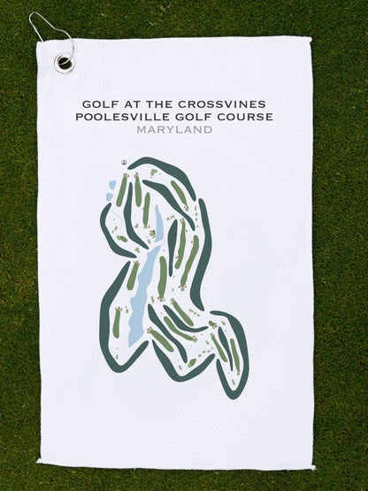Golf at The Crossvines - Poolesville Golf Course, Maryland - Printed Golf Courses