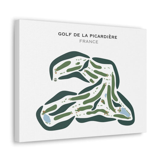 Golf de la Picardière, France - Printed Golf Courses