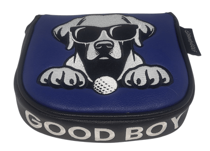 Ai-ONE Square 2 Square Max Center-Shafted Putter Cover by ReadyGOLF - Black Lab - Good Boy
