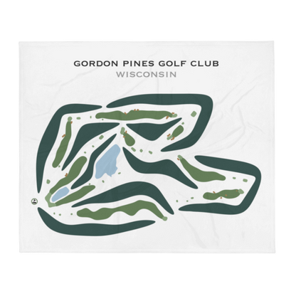 Gordon Pines Golf Club, Wisconsin - Printed Golf Courses