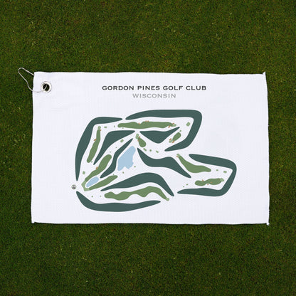 Gordon Pines Golf Club, Wisconsin - Printed Golf Courses