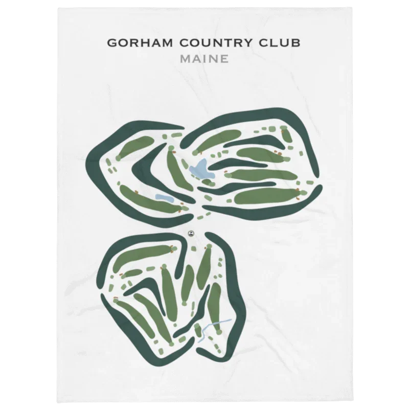 Gorham Country Club, Maine - Printed Golf Courses