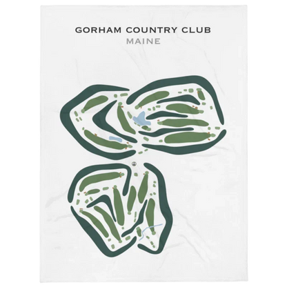 Gorham Country Club, Maine - Printed Golf Courses