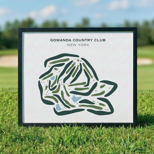 Gowanda Country Club, New York - Printed Golf Courses
