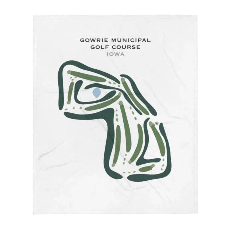Gowrie Municipal Golf Course, Iowa - Printed Golf Courses
