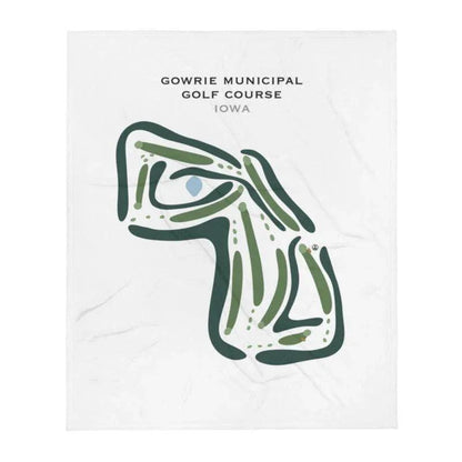 Gowrie Municipal Golf Course, Iowa - Printed Golf Courses