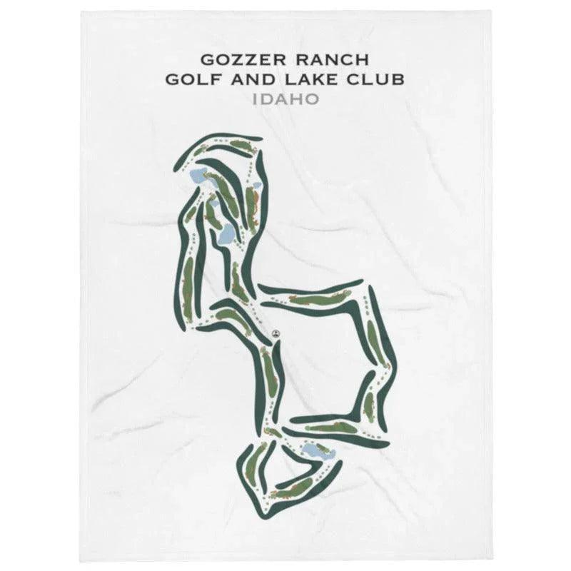 Gozzer Ranch Golf and Lake Club, Idaho - Printed Golf Courses
