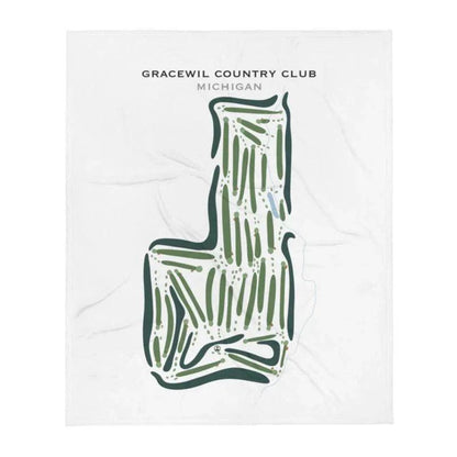 Gracewil Country Club, Michigan - Printed Golf Courses