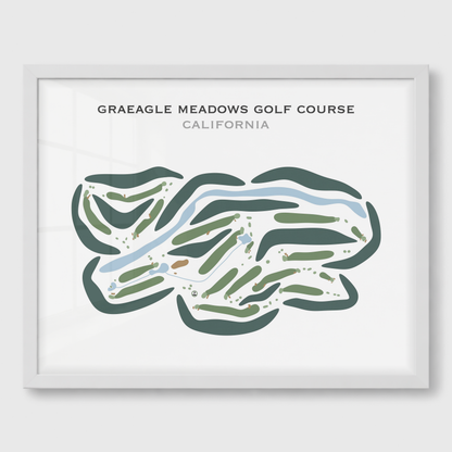 Graeagle Meadows Golf Course, California - Printed Golf Course