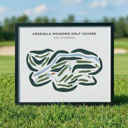 Graeagle Meadows Golf Course, California - Printed Golf Course