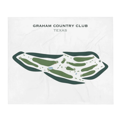 Graham Country Club, Texas - Printed Golf Courses