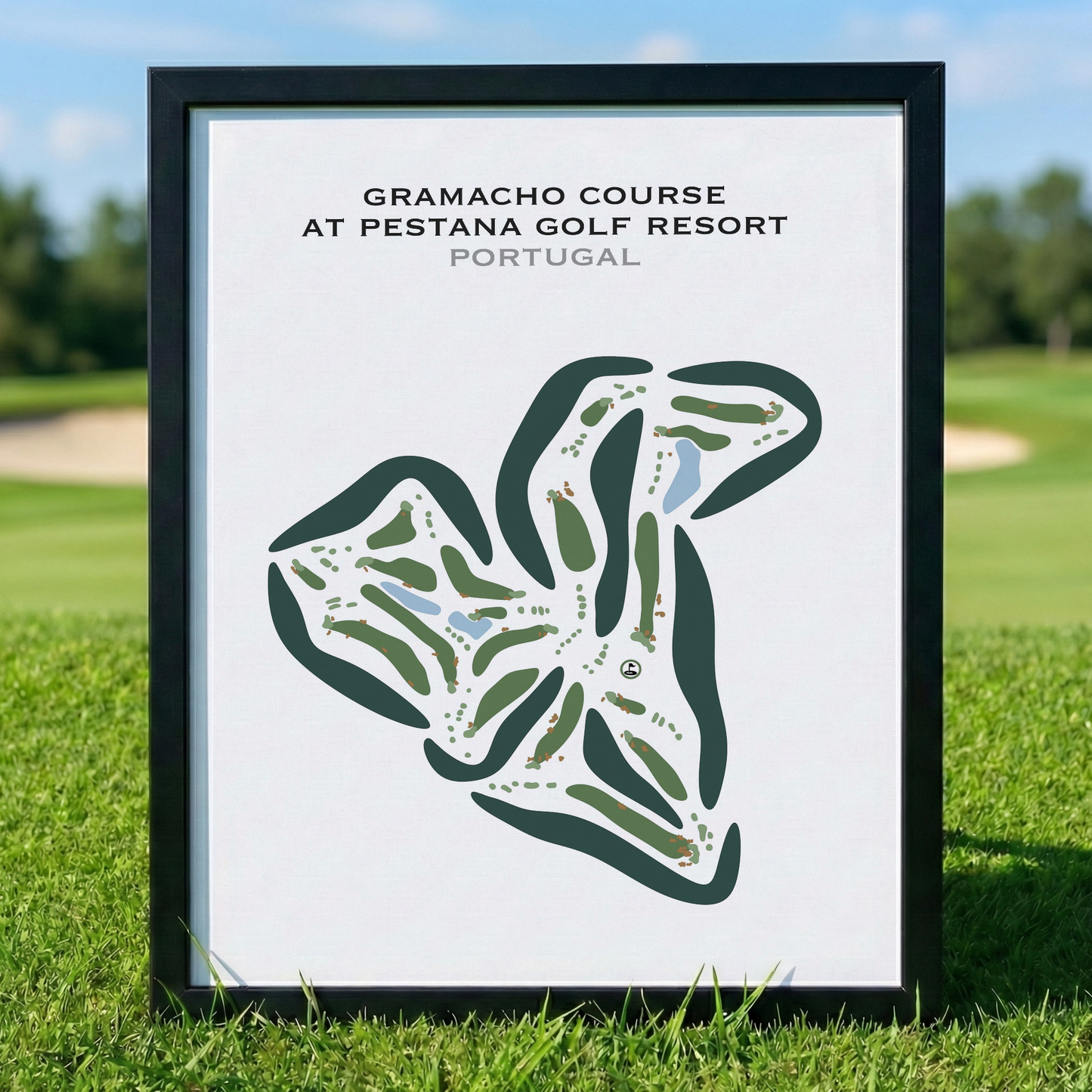 Gramacho Course at Pestana Golf Resort, Portugal - Printed Golf Courses