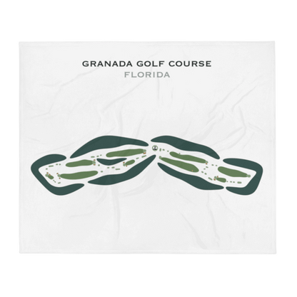 Granada Golf Course, Florida - Printed Golf Courses