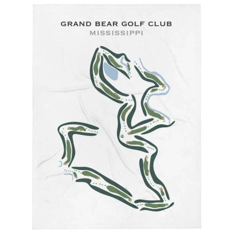 Grand Bear Golf Club, Mississippi - Printed Golf Courses