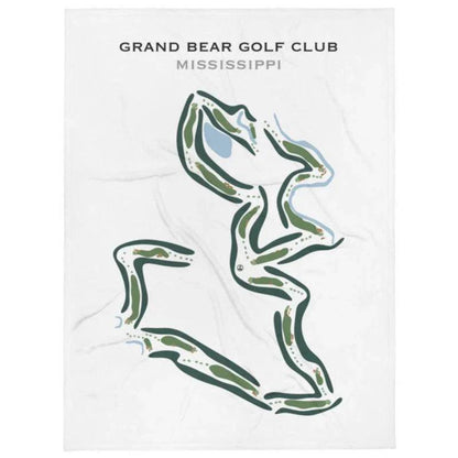 Grand Bear Golf Club, Mississippi - Printed Golf Courses