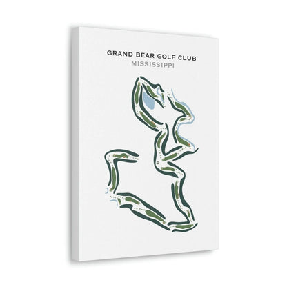 Grand Bear Golf Club, Mississippi - Printed Golf Courses