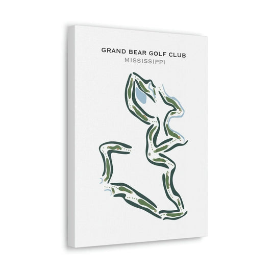 Grand Bear Golf Club, Mississippi - Printed Golf Courses