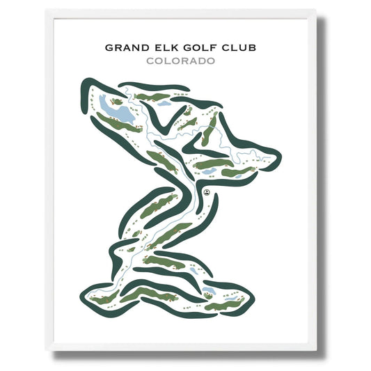 Grand Elk Golf Club, Colorado - Printed Golf Courses