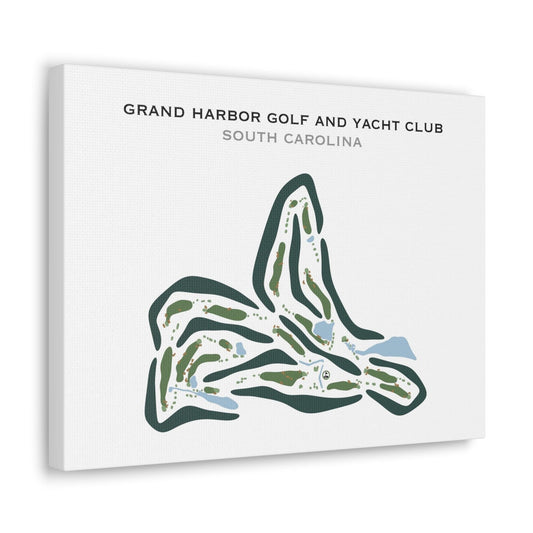 Grand Harbor Golf & Yacht Club, South Carolina - Printed Golf Courses