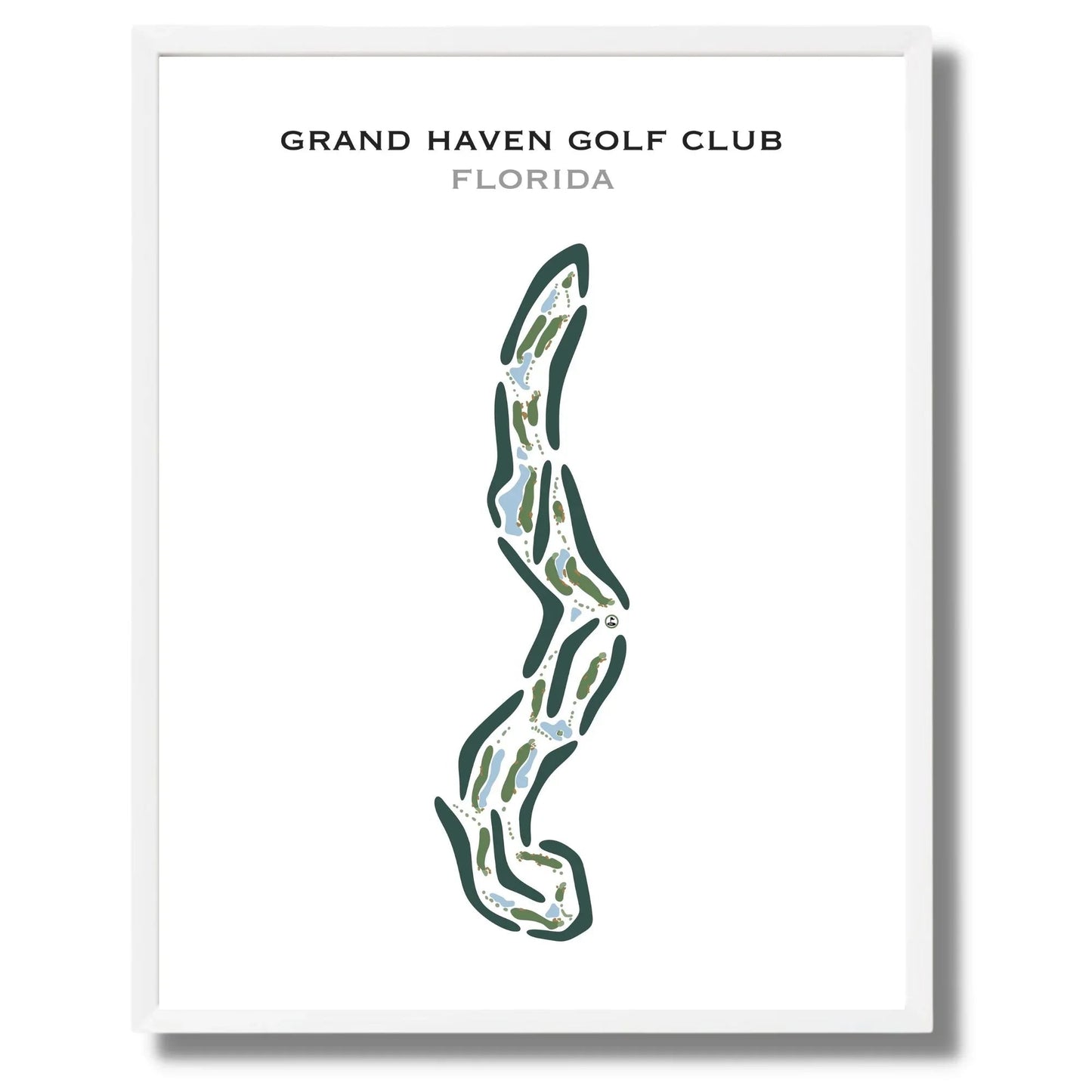 Grand Haven Golf Club, Florida - Printed Golf Courses