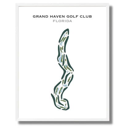 Grand Haven Golf Club, Florida - Printed Golf Courses