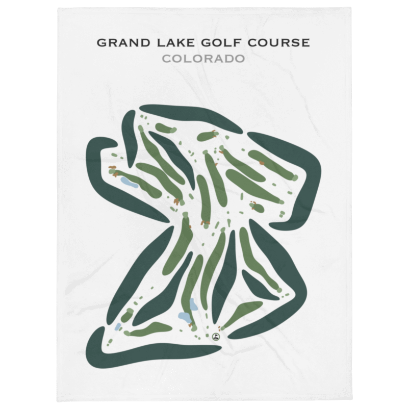 Grand Lake Golf Course, Colorado - Printed Golf Courses
