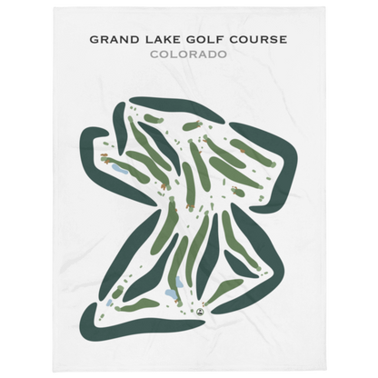 Grand Lake Golf Course, Colorado - Printed Golf Courses