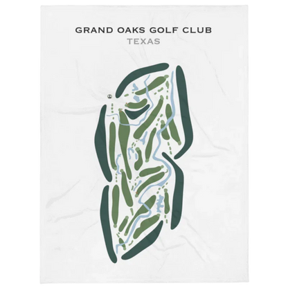 Grand Oaks Golf Club, Texas - Printed Golf Courses
