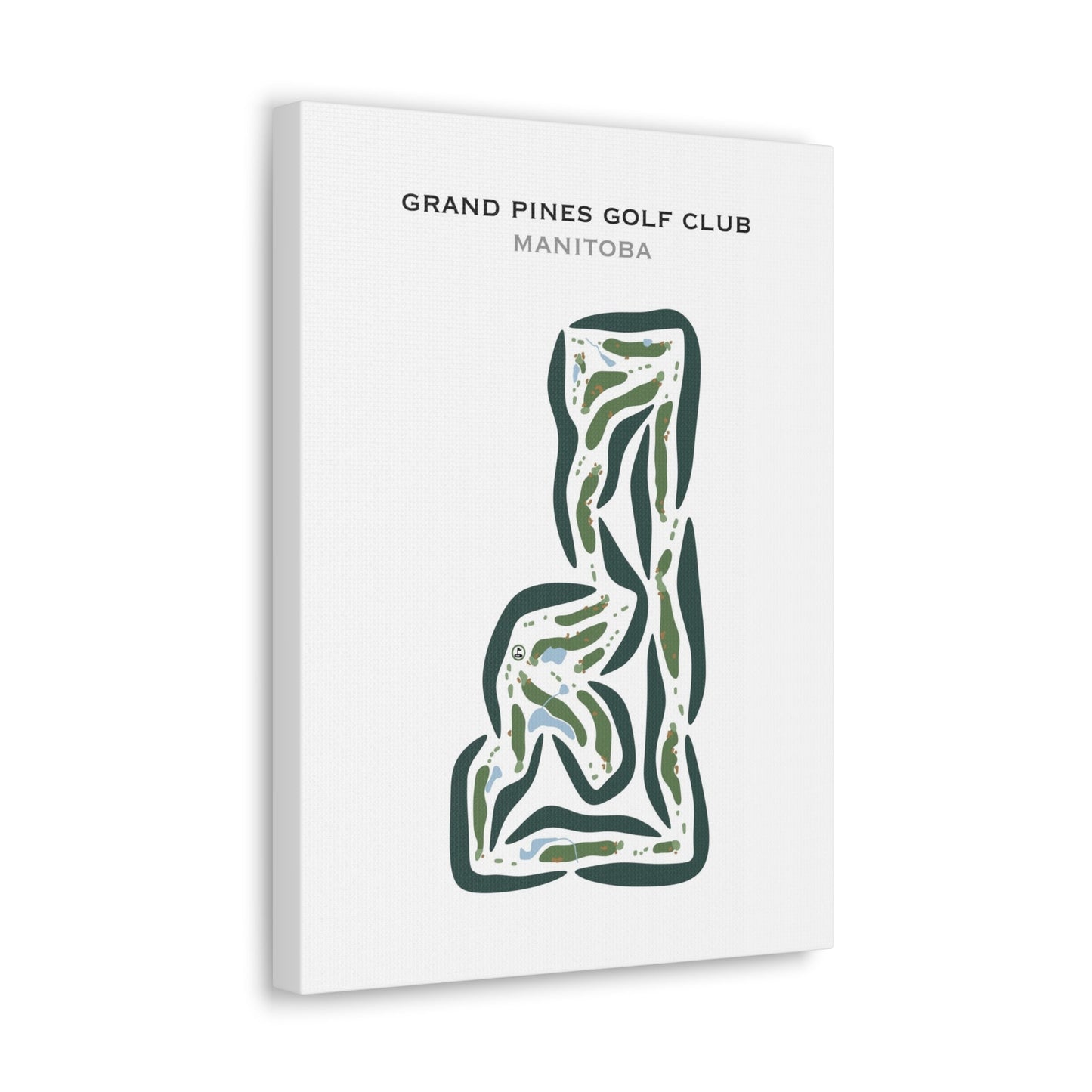 Grand Pines Golf Club, Canada - Printed Golf Courses