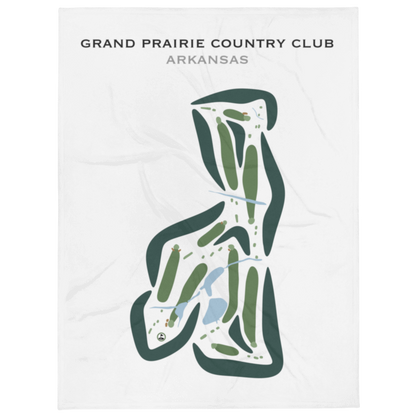 Grand Prairie Country Club, Arkansas - Printed Golf Courses