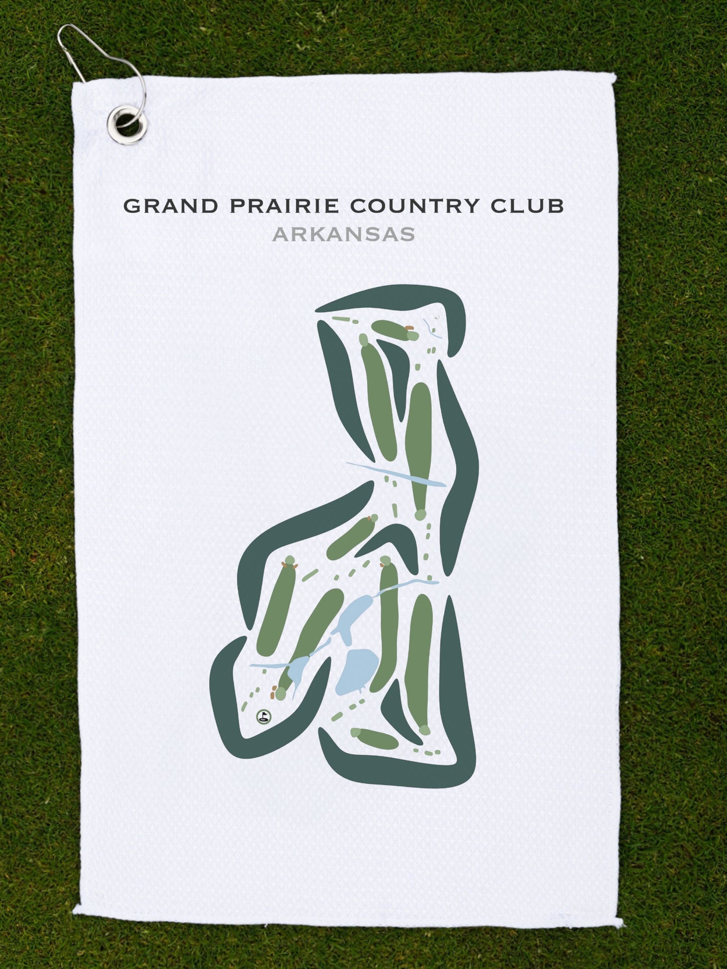 Grand Prairie Country Club, Arkansas - Printed Golf Courses