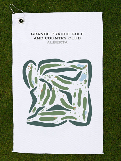Grande Prairie Golf & Country Club, Alberta, Canada - Printed Golf Courses